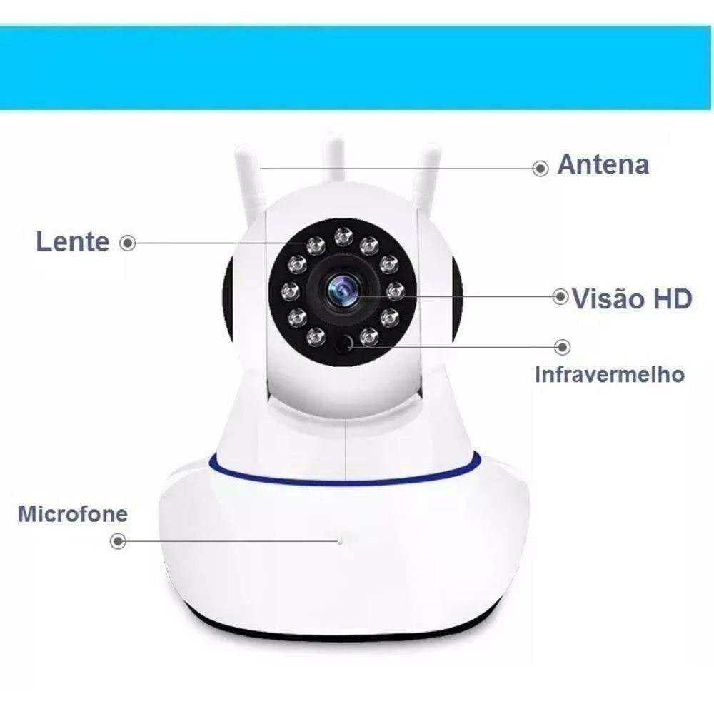 Camara Seguridad 3 Antenas DROPI CUP